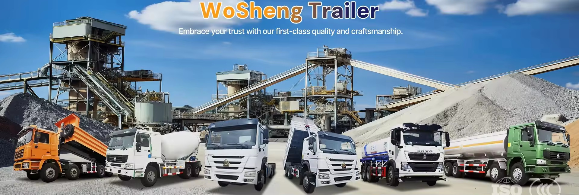 quality Flatbed Semi Trailer factory