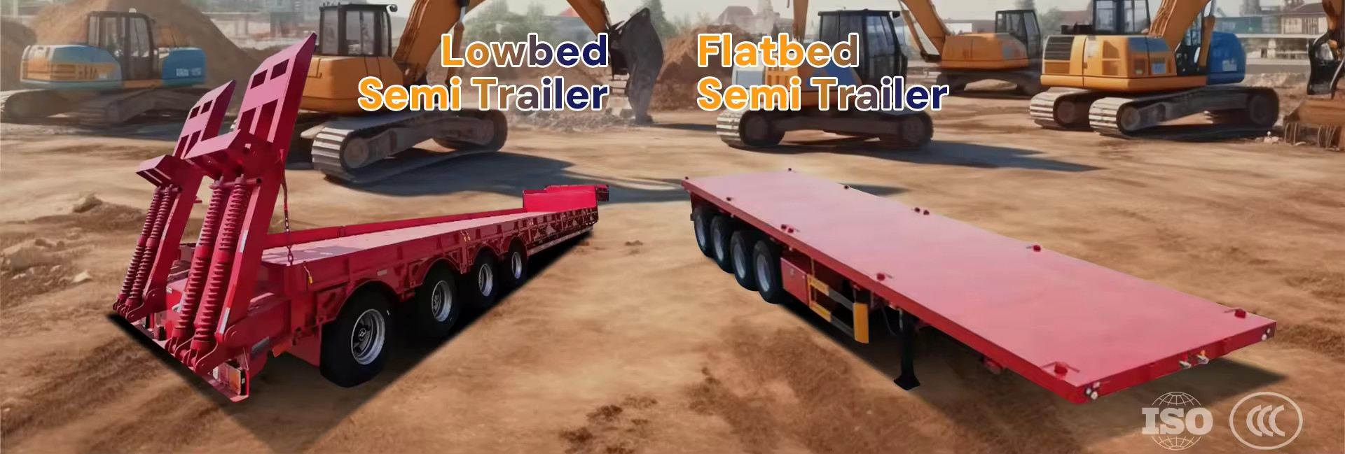 quality Flatbed Semi Trailer factory