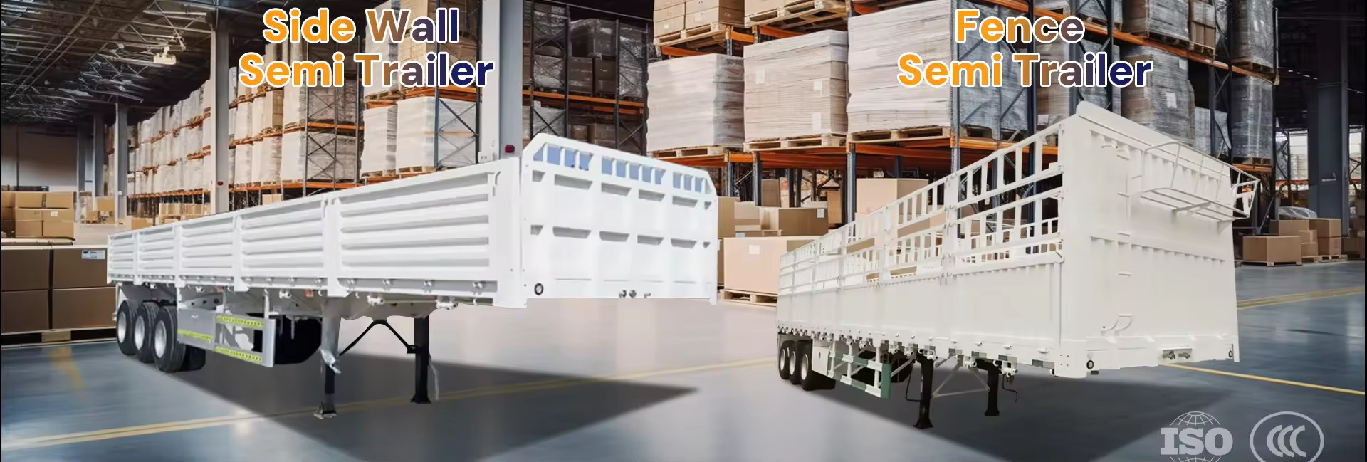 quality Flatbed Semi Trailer factory