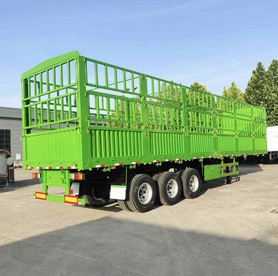 3 Axle 4 Axle Truck Trailer Multifunction Fence Stake Semi Trailer with Q345B Main Beam