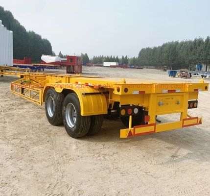 40ft Container Transport Made Easy Skeleton Semi-Trailer with Container Twist Locks