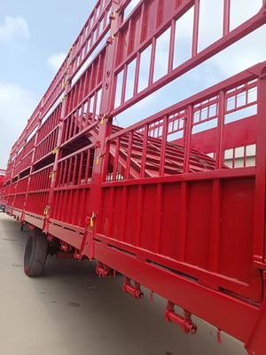 Max Payload 30000 kg Double Deck Animal Poultry Livestock Semi Trailer with 3/4 Axles