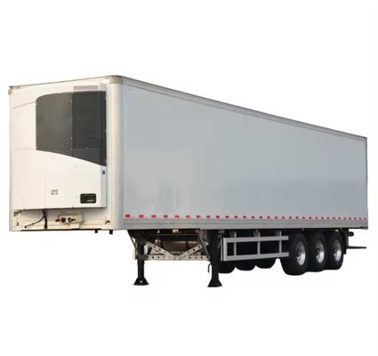 Customized Refrigerator Freezer Semi Truck Trailers with 13T/16T Axles from Wosheng