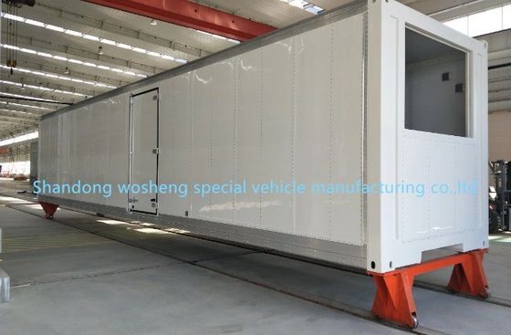 Customized Refrigerator Freezer Semi Truck Trailers with 13T/16T Axles from Wosheng