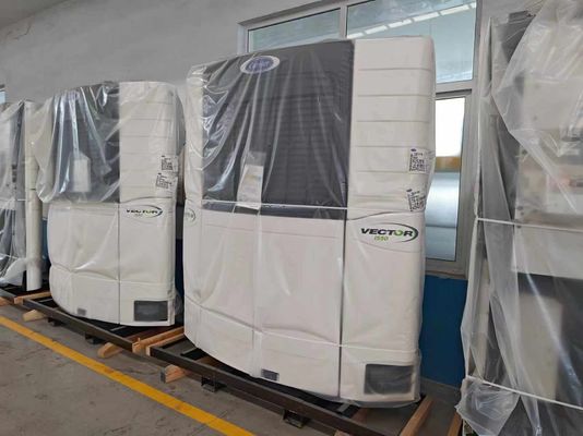 Customized Color Wosheng 3 Axle 20 40 45 53 Ft Freezer Refrigerator Van Semi Trailer