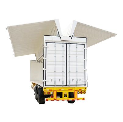 BPW/FUWA 3axle Logistics Dry Van Type Enclosed Van Semi Trailer for Customer's Request