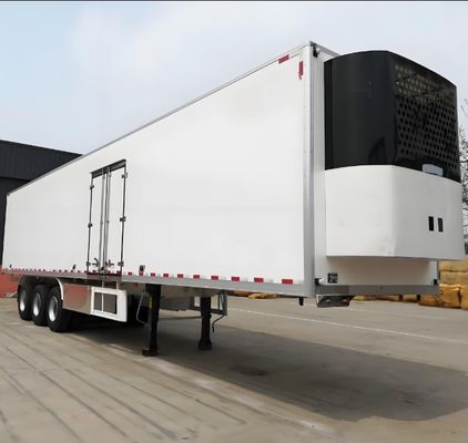 Customization Lower 3 Axle Cooling Box Freezer Refrigerator Semi-Trailer from Wosheng