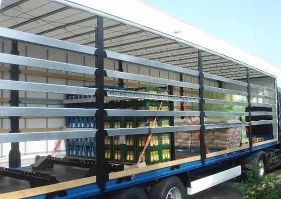 Wosheng 3 Axles 40ft 45ft PVC Waterproof Curtain Side Semi Trailer for Express and Logistics