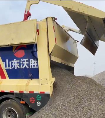60000kgs Max Payload Crawler/Live Floor Dump Truck with Two-Way Transport and Features