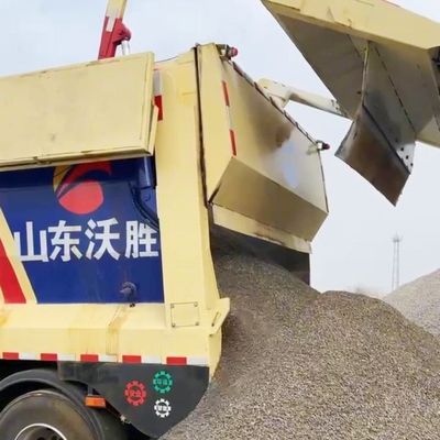 60 Tons Dump Semi Trailer Lorry for Cargo Transport Steel Material Crawler Live Floor