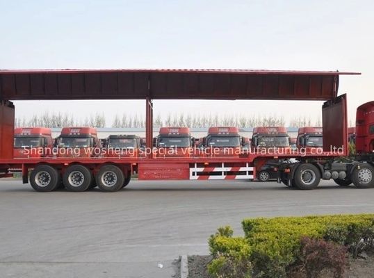 King Pin 90 3.5&quot; JOST Wingspan Van Semi Trailer for 30-50tons Heavy Cargo Transportation