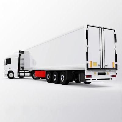 40ton 3 Axles 13 M Steel Trailer for Cold Freeze Seafood Vegetables Meat/Ice Cream Loading