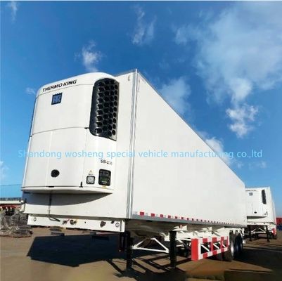 Semi-Trailer Refrigerator Refrigerated 30 tons 2 3 Axles Customized Color Trailer
