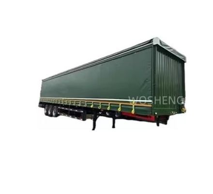 BPW/FUWA Axle 3 Axles 40ft 45ft PVC Curtain-Sider Semi Trailer with Side Curtain