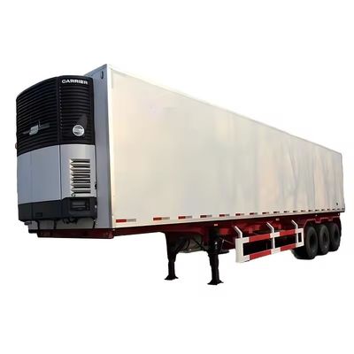 Q345B T700 Material Heavy Load 45FT Refrigerated Van Semi Trailer with Reefer Power Unit