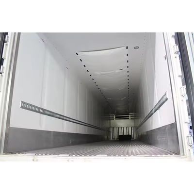 Q345B T700 Material Heavy Load 45FT Refrigerated Van Semi Trailer with Reefer Power Unit