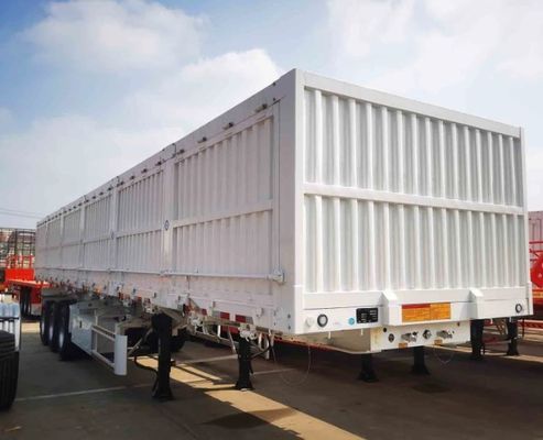 40-80ton Dropside Sidewall Cargo Lorry Semi Truck Trailers with and Customized Design