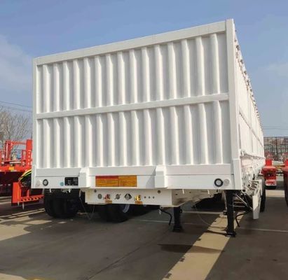 40-80ton Dropside Sidewall Cargo Lorry Semi Truck Trailers with and Customized Design