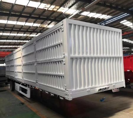 40-80ton Dropside Sidewall Cargo Lorry Semi Truck Trailers with and Customized Design