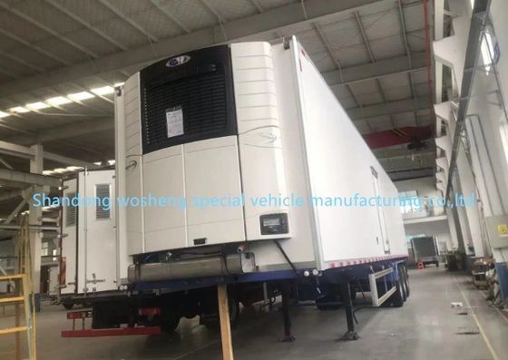 Customized 3-Axles 45FT Refrigerated Semi Trailer for Freezer Refrigerator Semi Truck