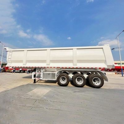 20-100ton Hydraulic Rear Dump Semi Trailer Tipper for Sand Stone Grain Transporting