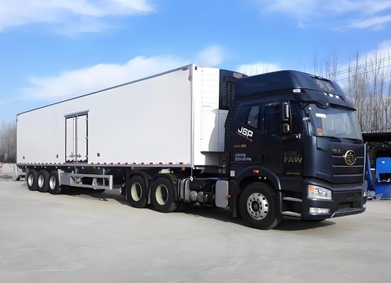 Performance Steel 40ft 45ft 53ft Freezer Semi Trailer Refrigerator Truck Semi Trailer