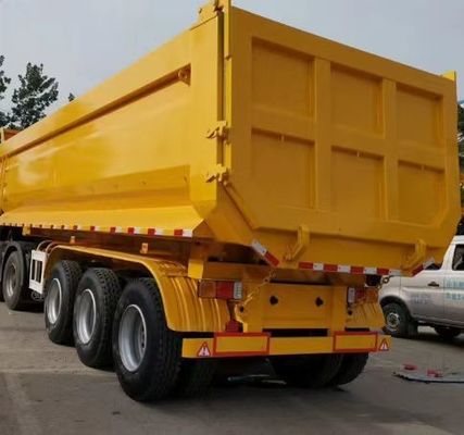 Rear Dump 3/4/5 Axles Customized Tipper Cargo Truck Trailer for Heavy Duty Transport