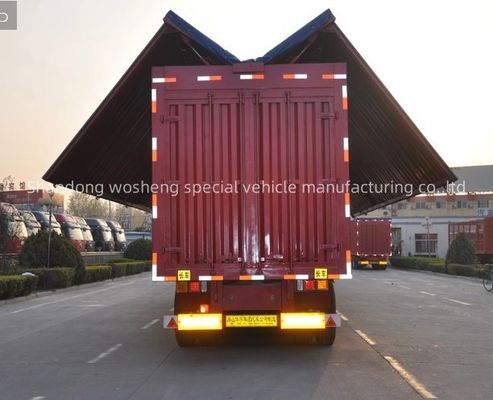 Semi-Trailer Wingspan Van Semi Trailer with Customer's Request and Customization