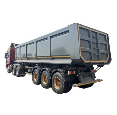30-100 ton U-Type Hydraulic Rear Dump Semi Trailer Tipper Tipping Semi Truck Trailers