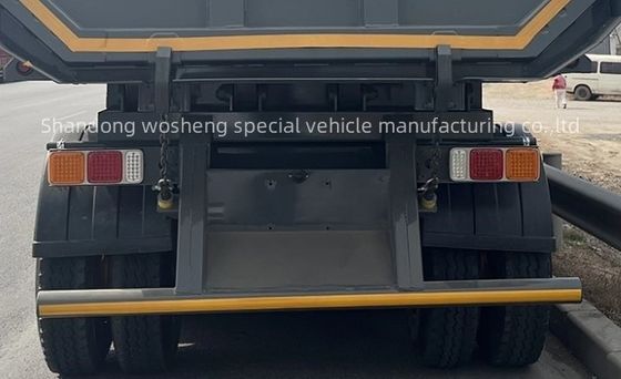 30-100 ton U-Type Hydraulic Rear Dump Semi Trailer Tipper Tipping Semi Truck Trailers