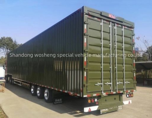 3 Axles Side Wing Open Wing Van Semi Trailer Customizable for Customer's Request