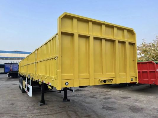 Mechanical Suspension Semi-Trailer for 4 Axle Bulk Cargos Transport Truck Trailer