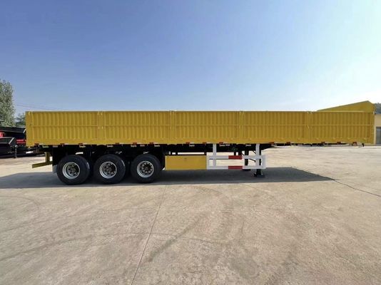 Mechanical Suspension Semi-Trailer for 4 Axle Bulk Cargos Transport Truck Trailer