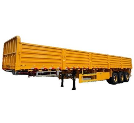Made Semi Truck Trailer with 12400X2500X3650mm Dimensions and Heavy Duty Landing Gear
