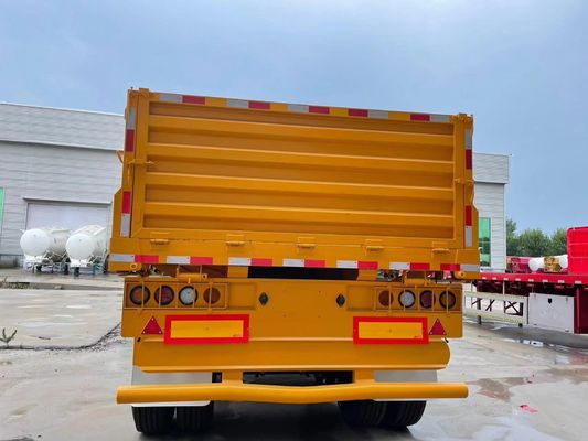 Made Semi Truck Trailer with 12400X2500X3650mm Dimensions and Heavy Duty Landing Gear