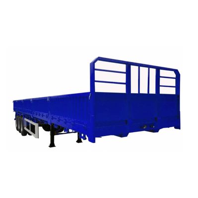 Side Wall Truck Transport 3-Axle 13m Steel Semi-Trailer with Mechanical Suspension