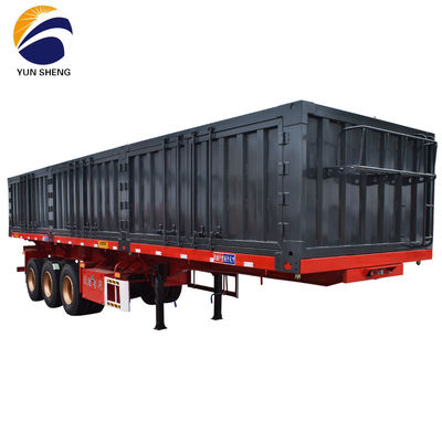 40-80T Tipper Side Dump Semi-Trailer with Q345B / T700 Steel Main Beam by WS Hydraulic