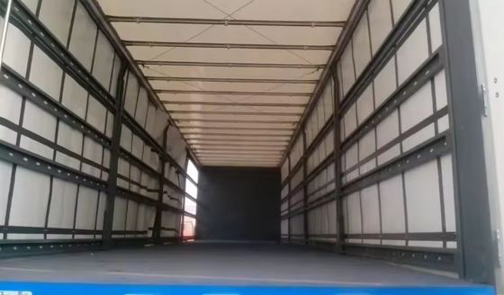 13T 16T BPW/FUWA Axle Tri 3 Axle Van Box Type Truck Semi Trailer for Truck Trailer