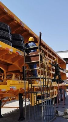 Truck Trailer 3 Axles 40-100ton Steel Side Wall Semi-Trailer with and Affordable