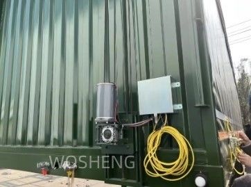 Top Sell Customer's Request Semi-Trailer with 3 Axles 40ft 45ft Green Side Curtain
