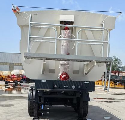 60T/80T U Type Tipper Rear Dump Trailer for Sand Stone Grain Transporting Function