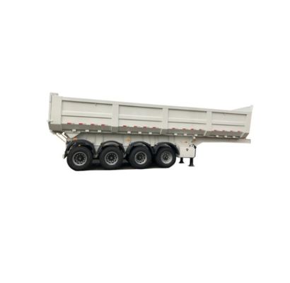 13/16 Ton Dual Line Brake System Rear Dump Semi Trailer for Coal Mine Transportation
