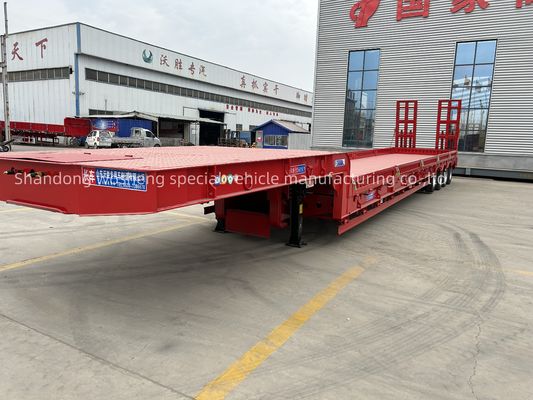 Semi-Trailer Lowbed Container Chassis Loader with Air Chamber T30/30 Brake System