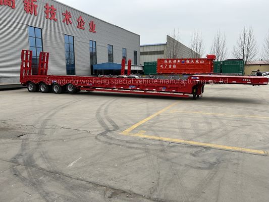 Semi-Trailer Lowbed Container Chassis Loader with Air Chamber T30/30 Brake System