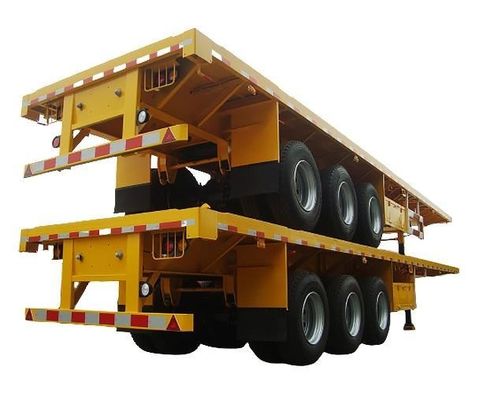 Specialized in of Flatdeck Flatboy Flatbed Semi Trailer for Truck Triangle Tire Specs