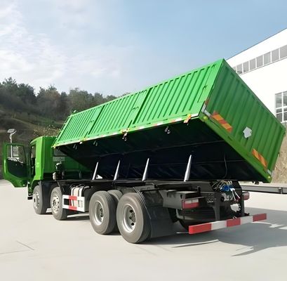 30-100 tons payload side tipping semi trailer 13000x2550x2900 for truck and bulk cargo