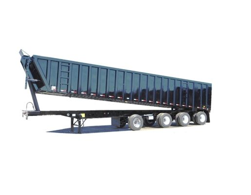 Sand Stone Grain Transporting Rear Dump Semi Trailer for ShanDong WS 3 Axles 20-100Tons