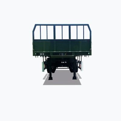 Max Payload 100ton Semi Trailer with Detachable Board Fence and Sturdy Steel Material