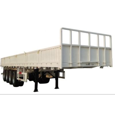 40 Tons Fence Type Cargo Truck Tailers Side Wall Semi Trailer with 13/16/20 Ton Axle