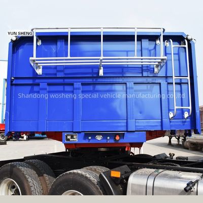 Direct 3 Axles Box Semi Trailers with Side Open Trailers King pin 2&quot; 50mm or3.5&quot; 90mm